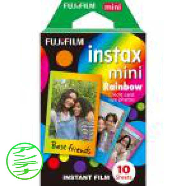 FUJIFILM (富士フィルム) チェキ用絵柄フィルム instax mini レインボー INSTAX MINI RAINBOW WW 1