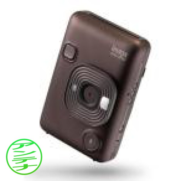 instax FUJIFILM (富士フィルム) instax mini LiPlay チェキ [ディープブロンズ]