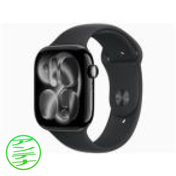 Apple Watch Series 11 (GPSモデル) 46mm ジェットブラック S/M [MEUW4J/A]