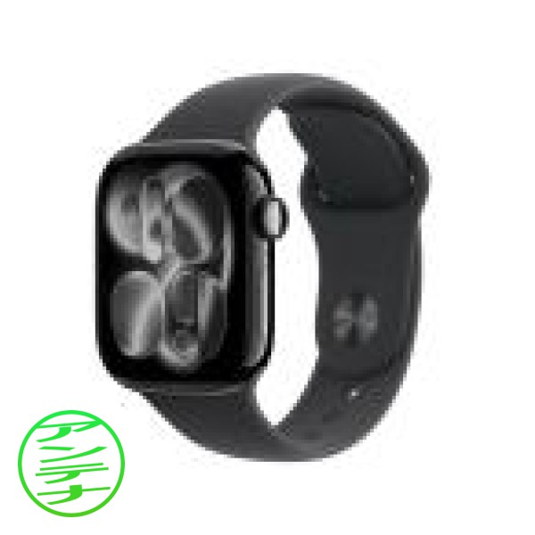 Apple Watch Series 11 (GPSモデル) 46mm ジェットブラック M/L [MEUX4J/A]