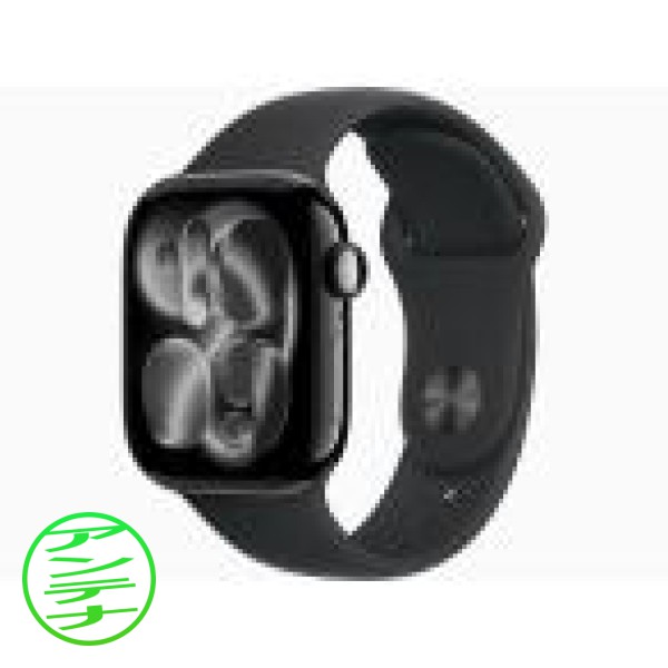 Apple Watch Series 11 (GPSモデル) 42mm ジェットブラック S/M [MEQT4J/A]